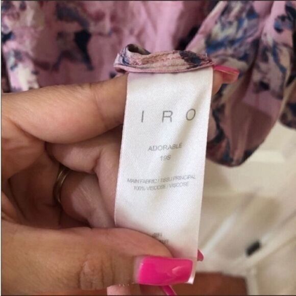 IRO Floral Midi Duster‎ size xs - Picture 4 of 7